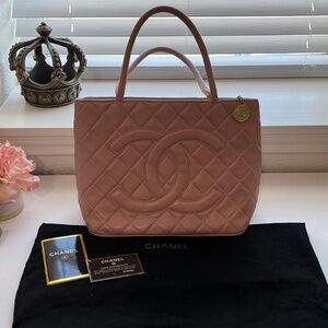 Pink Chanel Medallion Bag